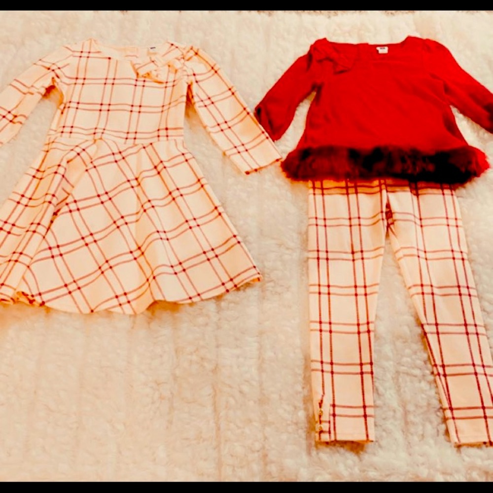 Janie and jack matching outfits. Sizes 8 and 6
